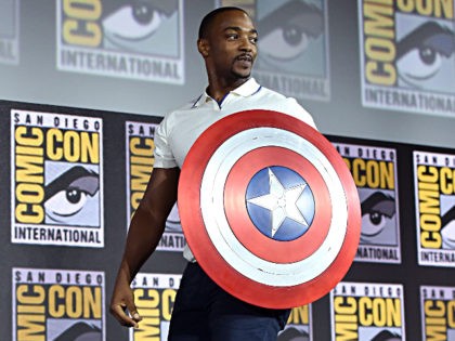 SAN DIEGO, CALIFORNIA - JULY 20: Anthony Mackie of Marvel Studios' 'The Falcon a